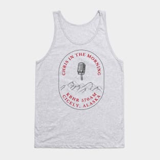 Northern Exposure Chris In the Morning KBHR Cicely Alaska Moose Light Tank Top